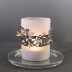 Stylys Glass Tealight Candle Holder - Dragonfly